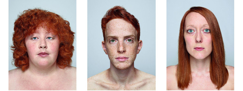 Cabelos ruivos naturais